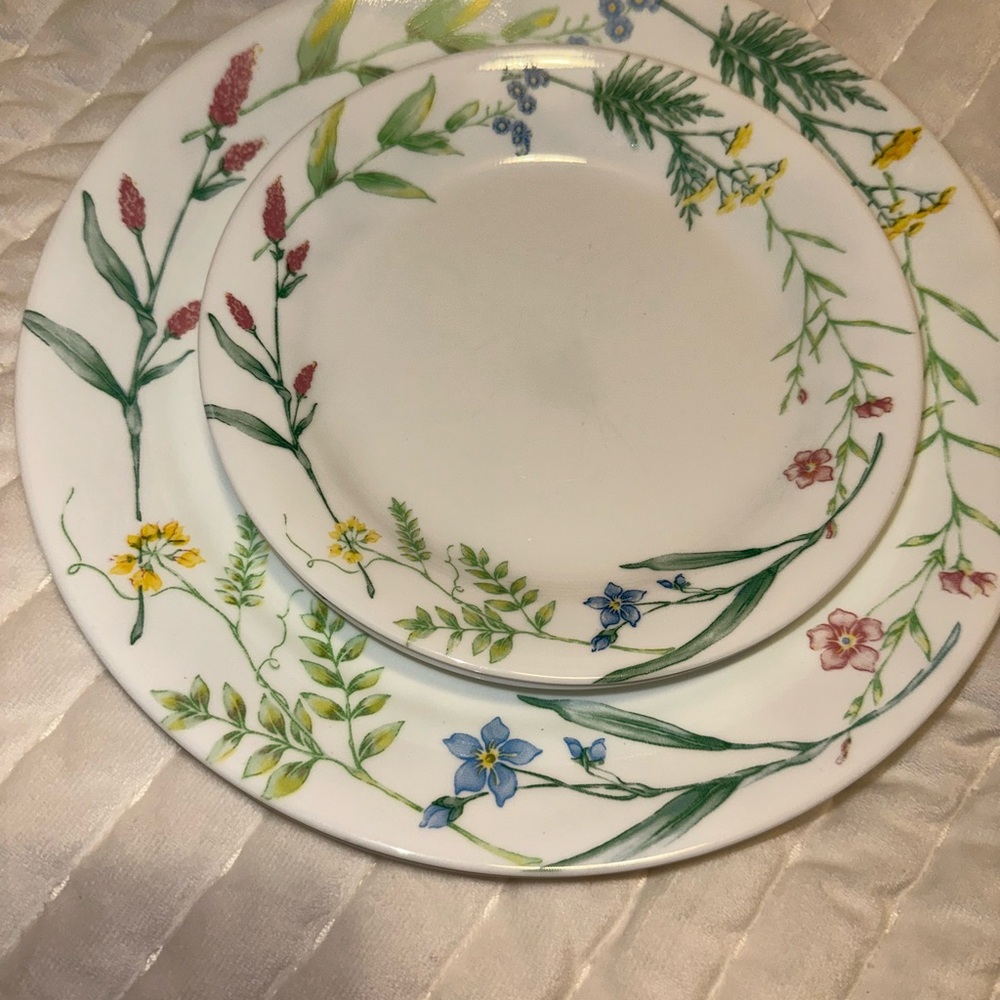 Corelle My Garden Plates - Picture 2 of 7